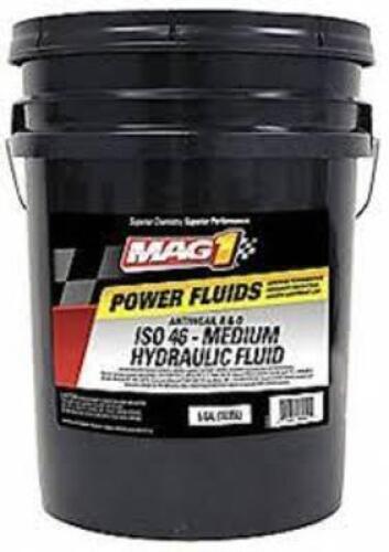 DESCRIPTION: (1) HYDRAULIC OIL BRAND/MODEL: MAG ONE SIZE: 5 GALLON RETAIL$: $86.99 EA QTY: 1