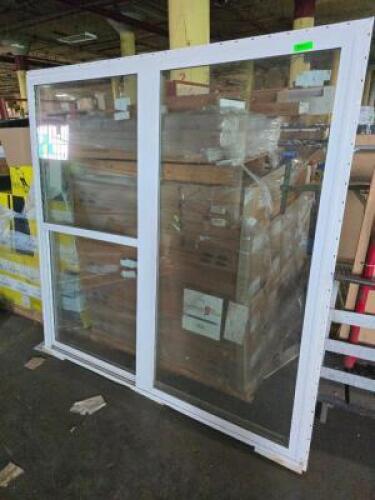 DESCRIPTION: (1) LARGE WINDOWSIZE: APPROX 72" X 72"QTY: 1