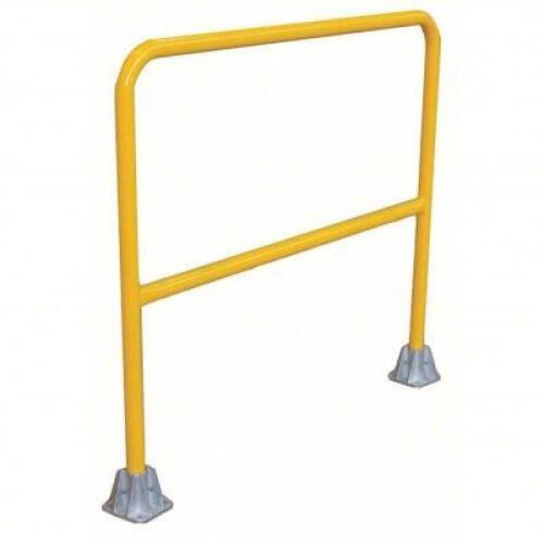 DESCRIPTION: (3) HANDRAIL SECTION BRAND/MODEL: 2HER9 INFORMATION: YELLOW, STEEL, RETAIL$: $105.74/EA SIZE: 48" LONG, 42" TALL QTY: 3