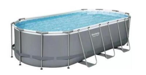 DESCRIPTION: (1) ABOVE GROUND SWIMMING POOL SET BRAND/MODEL: BESTWAY/561CDE INFORMATION: 1500 GALLON RETAIL$: $719.99 SIZE: 18FT x 9FT x 48IN QTY: 1