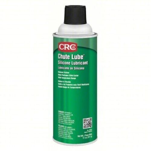 DESCRIPTION: (2) SILICONE LUBRICANT BRAND/MODEL: CRC CHUTE-LUBE #1HBK9 SIZE: 11 OZ RETAIL$: $13.86 EA QTY: 2