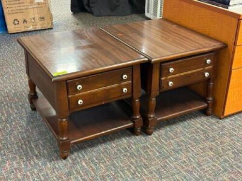 (2) - MATCHING END TABLES