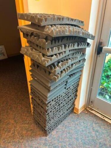 LARGE GROUP OF ASSORTED AUDIO FOAM