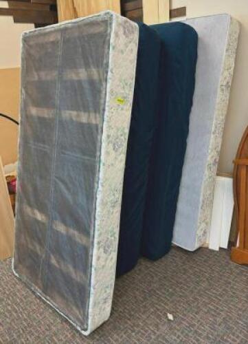 ASSORTED MATTRESSES AND BOX SPRINGS