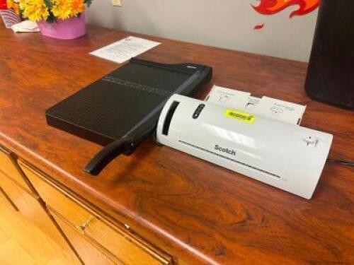 LABELER AND PAPER CUTTER
