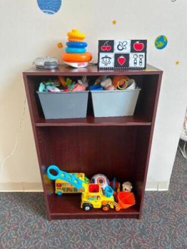 BOOKSHELF AND CONTENTS
