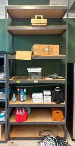 7-TIER METAL SHELVING UNIT