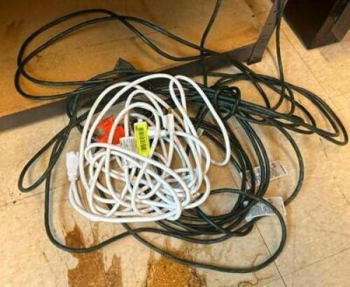 ASSORTED EXTENSION CORDS