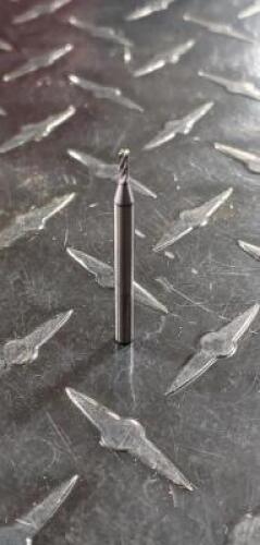 DESCRIPTION: (16) 4 FLUTE CONER/CHAMFER RADIUS END MILL BRAND/MODEL: MICROCUT 89060-005 RETAIL$: $65.32 EACH SIZE: .060X.005 CORNER RADIUS QTY: 16
