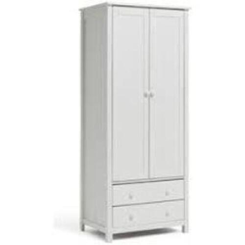 DESCRIPTION: (1) 2 DOOR WARDROBE BRAND/MODEL: ARGUS #33103-WT INFORMATION: WHITE SIZE: H12.8, W182.5, D57.5CM RETAIL$: $170.00 EA QTY: 1