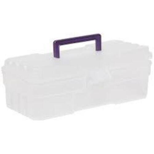 DESCRIPTION: (6) PROBOX CRAFT TOOL BOX BRAND/MODEL: AKRO-MILLS #09912 INFORMATION: CLEAR SIZE: 12" RETAIL$: $100.80 EA QTY: 6