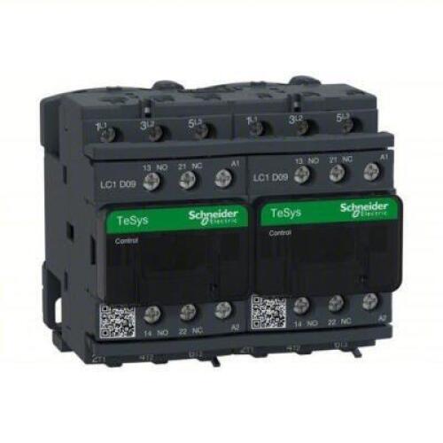 DESCRIPTION: (1) MAGNETIC CONTACTOR BRAND/MODEL: SCHNEIDER #3DY60 INFORMATION: REVERSING, 3 POLES, 9 A, 120V AC COIL, 1NO/1NC RETAIL$: $411.50 EA QTY: