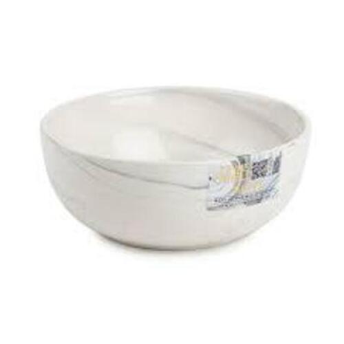 DESCRIPTION: (1) MARBLE BOWL BRAND/MODEL: THYME & TABLE INFORMATION: WHITE MARBLE RETAIL$: $5.43 EA QTY: 1