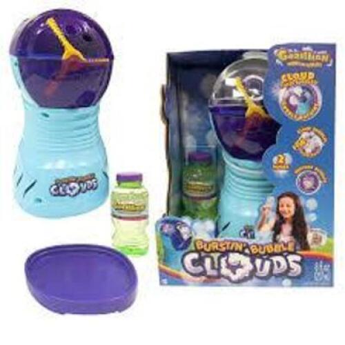DESCRIPTION: (1) BUBBLE TOY BRAND/MODEL: BURSTING BUBBLE CLOUDS SIZE: 8 FL OZ RETAIL$: $23.99 EA QTY: 1