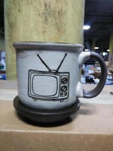 DESCRIPTION: (6) CERAMIC MUG WITH SAUCER BRAND/MODEL: B-FODGE SIZE: 16.2 OZ RETAIL$: $13.99 EA QTY: 6