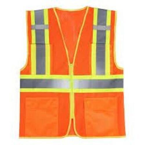 DESCRIPTION: (1) CASE OF APPROX (25) SAFETY VESTBRAND/MODEL: SAFETY GEARINFORMATION: ORANGEQTY: 1