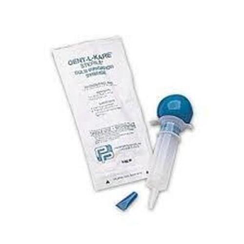 DESCRIPTION: (1) CASES OF (50) BULB IRRIGATION SYRINGE BRAND/MODEL: GENT-L-KARE INFORMATION: STERILITY GUARANTEED UNLESS PACKAGE IS OPEN OR DAMAGED SI