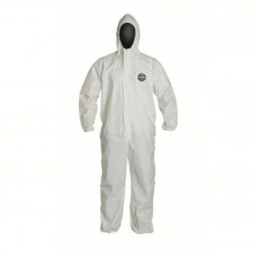 DESCRIPTION: (1) CASE OF (25) DISPOSABLE COVERALLS BRAND/MODEL: PROSHELD #4LUL4 SIZE: 3X RETAIL$: $238.40 EA QTY: 1