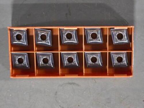 DESCRIPTION: (20) CARBIDE TURNING INSERT BRAND/MODEL: ISCAR CNMG432-M3M I806 RETAIL$: $161.50 QTY: 20