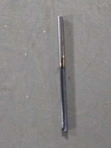 DESCRIPTION: (4) CARBIDE SINLE FLUTE DRILL BRAND/MODEL: DESIGN RITE D43042/ALTIN SIZE: #43 DIA QTY: 4
