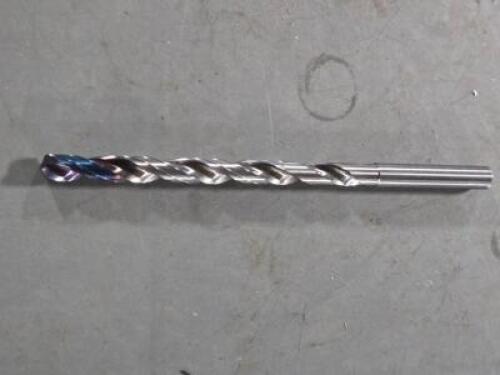 DESCRIPTION: (4) SOLID CARBIDE THRU COOLANT DRILL BIT BRAND/MODEL: OSG 553034212 SIZE: 8.70mm RETAIL$: $479.96 QTY: 4
