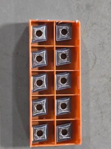 DESCRIPTION: (10) CARBIDE TURNING INSERT BRAND/MODEL: ISCAR CNMG432-M3M I806 RETAIL$: $161.50 QTY: 10