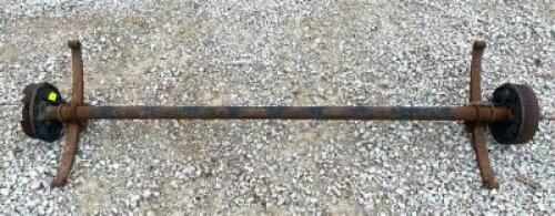 7' TRAILER AXLE