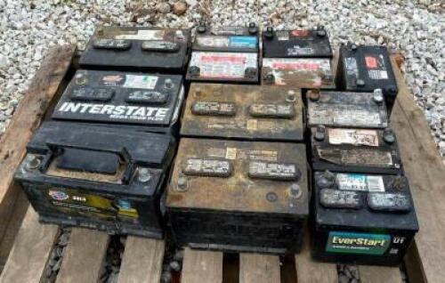 DESCRIPTION: PALLET OF ASSORTED BATTERIES QTY: 1
