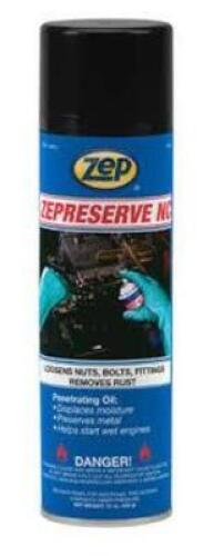 DESCRIPTION: (6) PENETRATING OIL BRAND/MODEL: ZEP ZEPRESERVE SIZE: 15 OZ RETAIL$: $25.00 EA QTY: 6