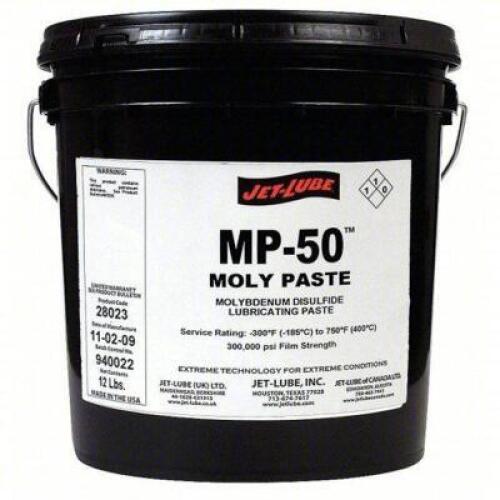 DESCRIPTION: (1) MOLY PASTE BRAND/MODEL: JET-LUBE #5CHT6 SIZE: 1 GALLON RETAIL$: $1,191.90 EA QTY: 1