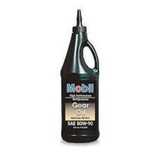 DESCRIPTION: (5) MOBILUBE HD PLUS GEAR OIL BRAND/MODEL: MOBIL INFORMATION: 80W-90 SIZE: 1 QT RETAIL$: $6.99 EA QTY: 5