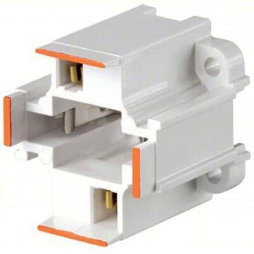 DESCRIPTION: (4) FLUORESCENT LAMPHOLDER BRAND/MODEL: LEVITON #799L98 RETAIL$: $11.23 EA QTY: 4