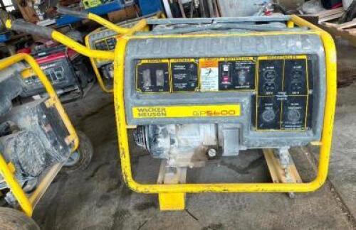 WACKER NEUSON GP5600 PORTABLE GENERATOR (NO WHEELS)