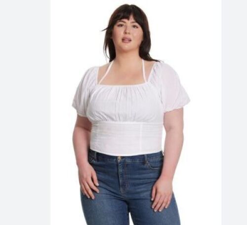 DESCRIPTION: (1) SHIRT BRAND/MODEL: JESSICA SIMPSON INFORMATION: WHITE SIZE: XL RETAIL$: $24.00 EA QTY: 1