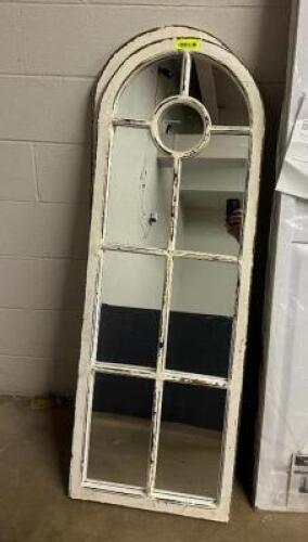 (2)- WINDOW PANE MIRRORS