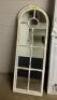 (2)- WINDOW PANE MIRRORS