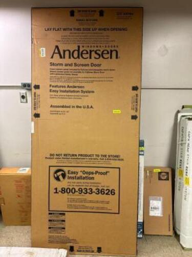 ANDERSON STORM AND SCREEN DOOR