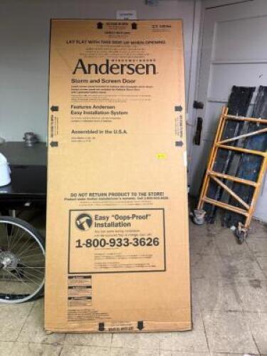 ANDERSON STORM AND SCREEN DOOR