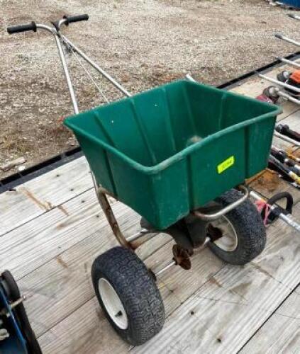 2-WHEEL PUSH SPREADER