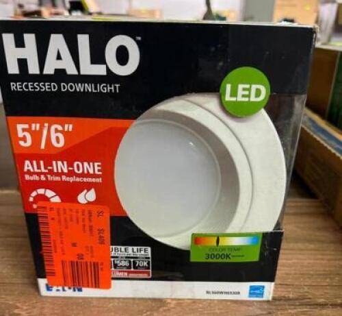 (2)- LED RECESSED DOWNLIGHTS