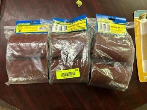 (3)- PACKS OF SPINDLE SANDER SLEEVES