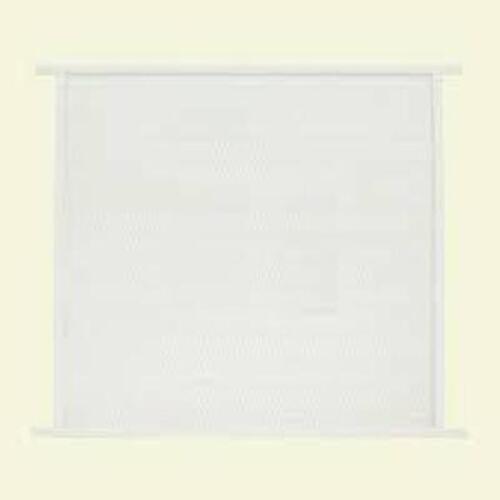 UNIQUE HOME DESIGNS 36 in. x 30 in. White Steel Pet Grille