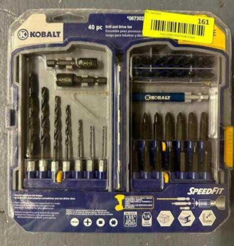 40 PIECE DRILL & DRIVE SET