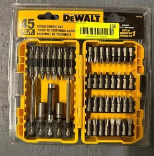 45 PIECE SCREWDRIVING BIT SET