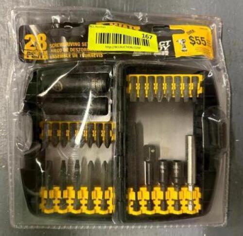 28 PIECE SCREWDRIVING BIT SET