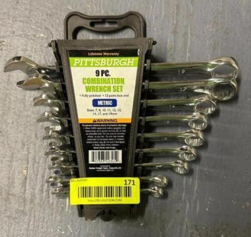 9 PIECE COMBINATION WRENCH SET