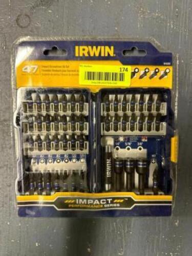 IMPACT SCREWDRIVER BIT SET