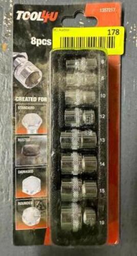 8 PIECE METRIC SOCKETS