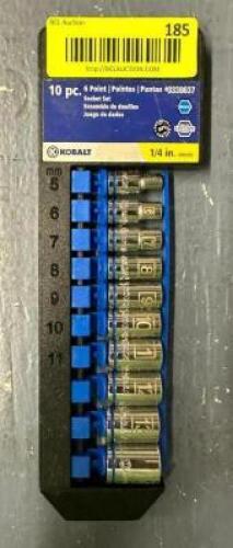 1/4" DRIVE SOCKET SET