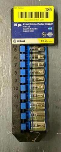 1/4" DRIVE SOCKET SET
